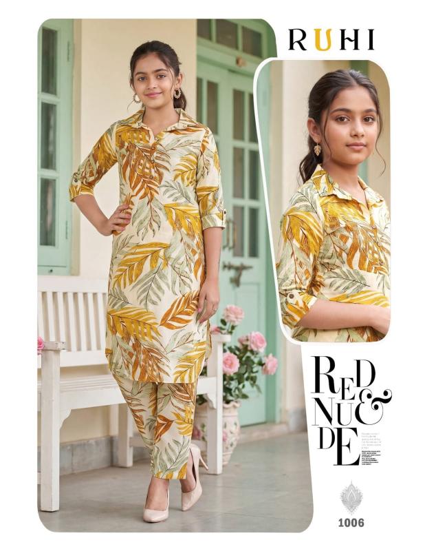Desi kudi ruhi kids wholesale kurti palazzo set online